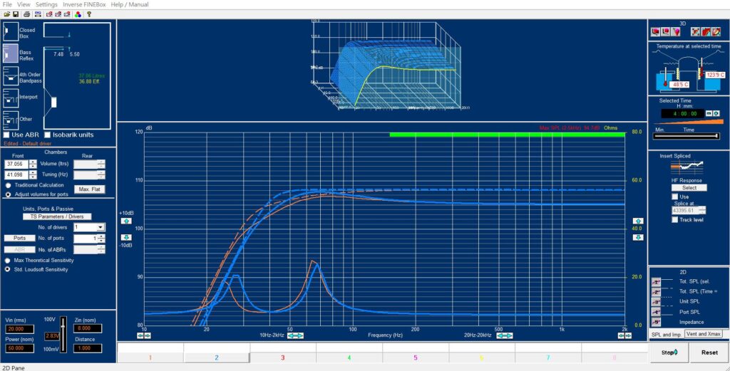 Large Signal Simulation for Superior Sound Quality