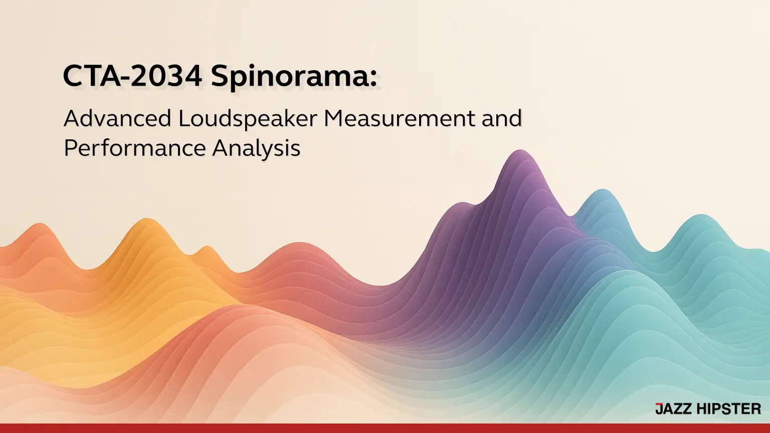 CTA-2034 Spinorama